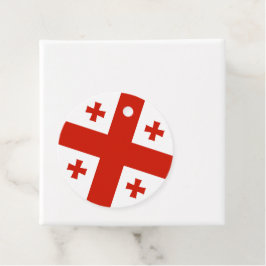 Etiquetas Para Lembrancinhas Bandeira da Geórgia