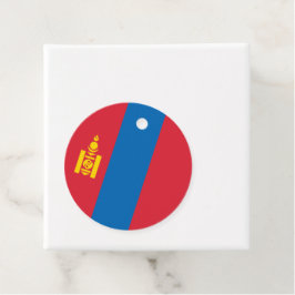 Etiquetas Para Lembrancinhas Bandeira da Mongólia