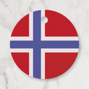 Etiquetas Para Lembrancinhas Bandeira da Noruega