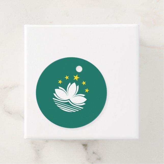 Etiquetas Para Lembrancinhas Bandeira de Macau (In Situ)