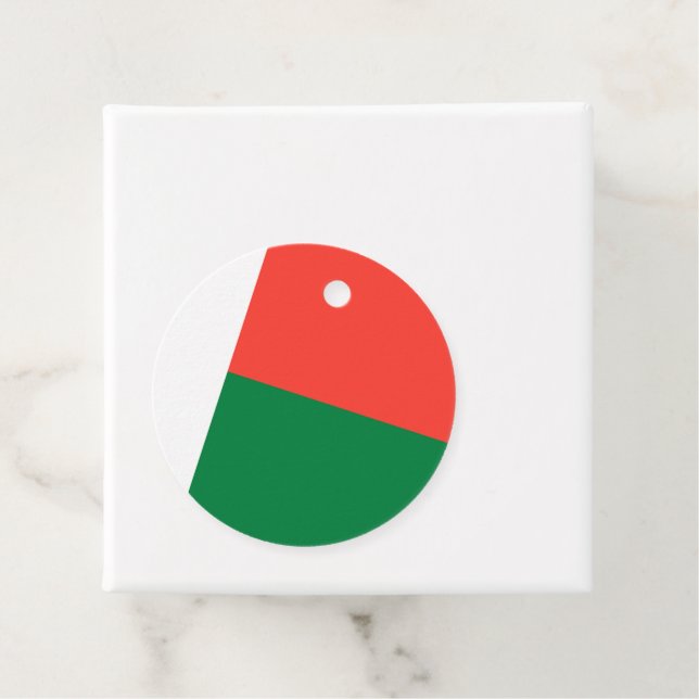 Etiquetas Para Lembrancinhas bandeira de Madagáscar (In Situ)