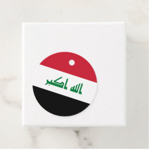 Etiquetas Para Lembrancinhas Bandeira do Iraque