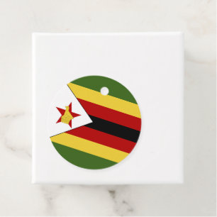 Etiquetas Para Lembrancinhas Bandeira do Zimbabué