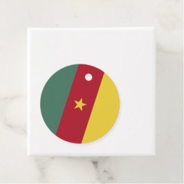 Etiquetas Para Lembrancinhas Bandeira dos Camarões