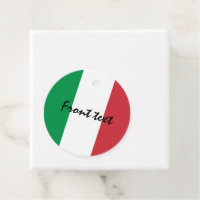 Bandeira italiana da Itália festa personalizada