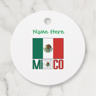Etiquetas Para Lembrancinhas Bandeira Personalizada do México