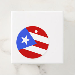 Etiquetas Para Lembrancinhas bandeira Porto Rico