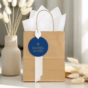 Etiquetas Para Lembrancinhas Bar Mitzvah Personalizado Simplesmente Elegante