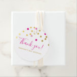 Etiquetas Para Lembrancinhas BAT MITZVAH bonito glam confetti spot dourado rosa<br><div class="desc">pelo kat massard >> https://linktr.ee/simplysweetpaperie <<< Uma etiqueta personalizada simples é perfeita para as etiquetas favoritas do seu evento especial.</div>