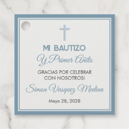 Etiquetas Para Lembrancinhas Bautizo y Primer Añito Baptism e Primeiro Aniversá
