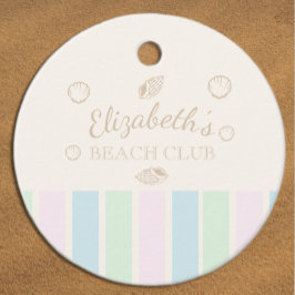 Etiquetas Para Lembrancinhas Beach Club Birthday