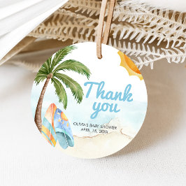 Etiquetas Para Lembrancinhas Beach Surf Baby on Board Baby Shower