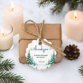 Etiquetas Para Lembrancinhas Bebê Está Frio Fora da Festa do Chá de fraldas de 