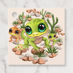 Etiquetas Para Lembrancinhas Bebê Geckos Personagens de desenho animados