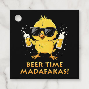 Etiquetas Para Lembrancinhas Beer Time Madafakas Meme Pato Goose Retro