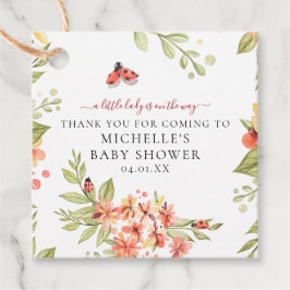 Etiquetas Para Lembrancinhas Belo Chá de fraldas Ladybug Aniversário