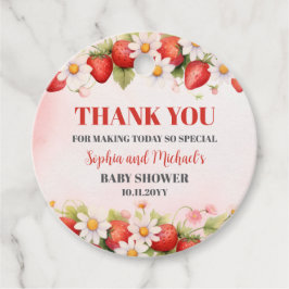 Etiquetas Para Lembrancinhas Berry Sweet Baby Shower