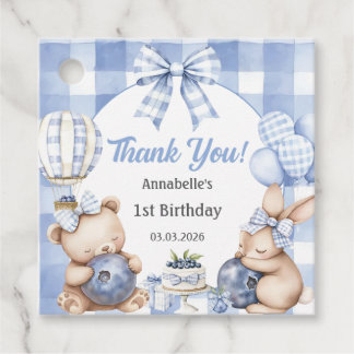 Etiquetas Para Lembrancinhas Berry Sweet Watercolor Festa de aniversário