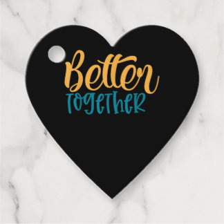 Etiquetas Para Lembrancinhas Better Off Together Quote Positive Minimal Design