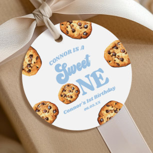 Etiquetas Para Lembrancinhas Biscoitos e Leite Sweet One 1º Festa de Aniversári