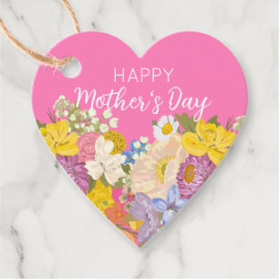 Etiquetas Para Lembrancinhas Blogues Florais de Dia de as mães Felizes