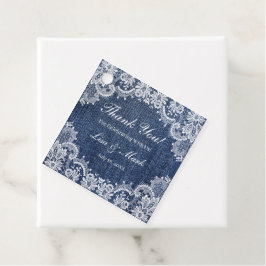 Etiquetas Para Lembrancinhas Blue Jean Denim E Lace