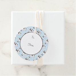 Etiquetas Para Lembrancinhas Boa Noite Dormindo Panda Bear