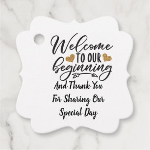 Etiquetas Para Lembrancinhas Boa vinda a nosso começo