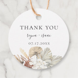 Etiquetas Para Lembrancinhas Bohemian Botanicals Casamento Obrigado