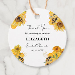 Etiquetas Para Lembrancinhas Boho abelha Chá de Noiva Obrigado