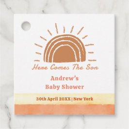 Etiquetas Para Lembrancinhas Boho Desert Vem O Filho Bebê Chuveiro