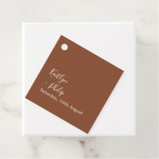 Etiquetas Para Lembrancinhas Boho Earthy Botânica Elegante Ivory