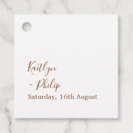 Etiquetas Para Lembrancinhas Boho Earthy Botânica Elegante Ivory