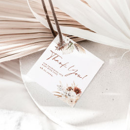 Etiquetas Para Lembrancinhas Boho Floral Obrigado Chá de fraldas Presente Etiqu