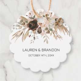 Etiquetas Para Lembrancinhas Boho Floral Pumpkin se apaixona