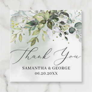Etiquetas Para Lembrancinhas Boho greenery Foliage eucalipto deixa casamento