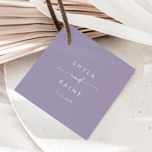 Etiquetas Para Lembrancinhas Boho Lavanda Roxo Casamento