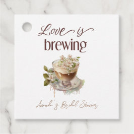 Etiquetas Para Lembrancinhas Boho Love está criando Chá de panela Floral Brunch