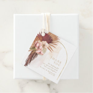 Etiquetas Para Lembrancinhas Boho Oasis Casamento Floral Agradecimento ID959