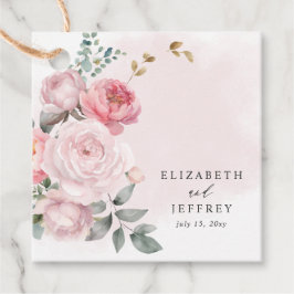 Etiquetas Para Lembrancinhas Boho Summer Primavera Blush Casamento Floral