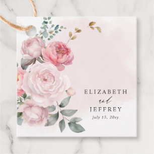 Etiquetas Para Lembrancinhas Boho Summer Primavera Blush Casamento Floral