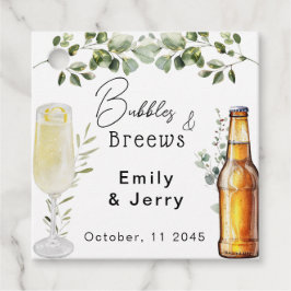 Etiquetas Para Lembrancinhas Bolhas e Cervejas Festa de Chuveiro de Casal Eucal