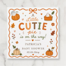 Bolo de Abóbora Cutie Pie Churrasco de Bebê Neutro