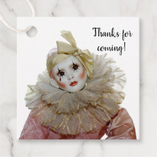 Etiquetas Para Lembrancinhas Boneca de Pierrot