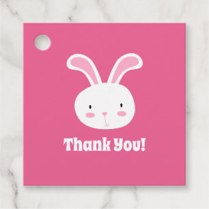 Etiquetas Para Lembrancinhas Bonito Bunny Obrigado