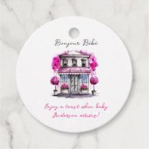 Bonjour Bebe Paris Chá de fraldas preto-rosa franc