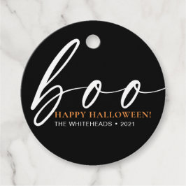 Etiquetas Para Lembrancinhas Boo Cute Happy Halloween Black
