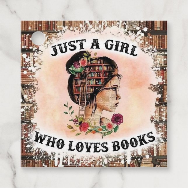 Etiquetas Para Lembrancinhas Bookish Bliss (Frente)