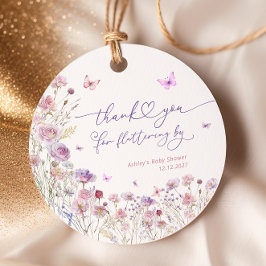 Etiquetas Para Lembrancinhas Borboleta De Jardim Obrigado Por Flutuar Por