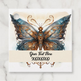 Etiquetas Para Lembrancinhas Borboleta do partido Steampunk